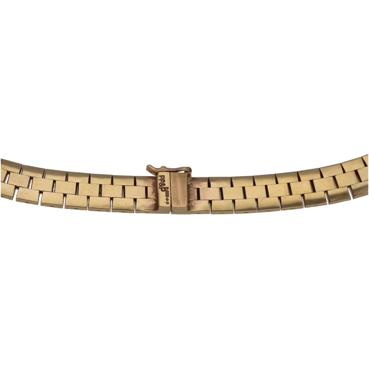 9ct Gold Fancy Necklace 14"