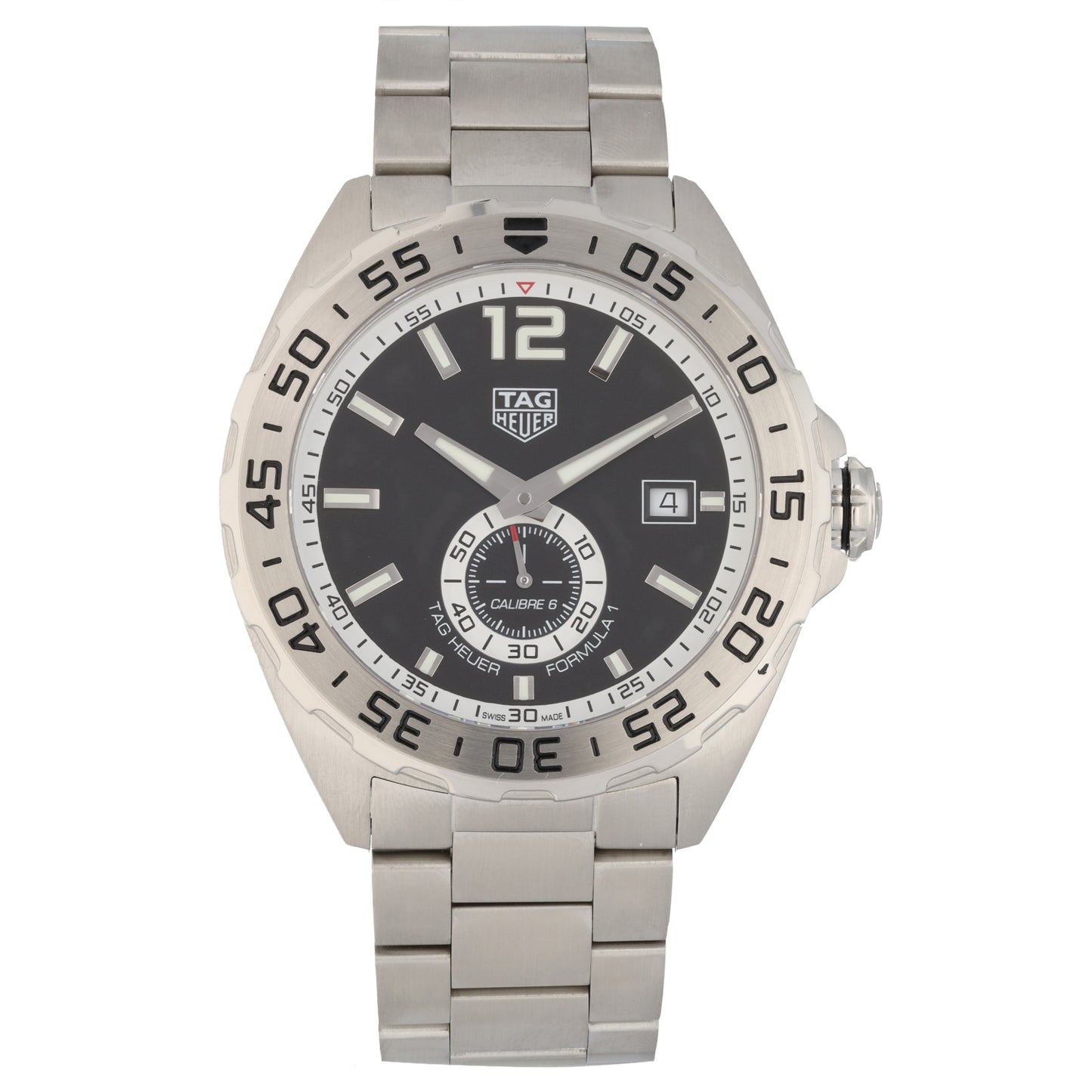Tag Heuer Formula 1 WAZ2012 43mm Stainless Steel Watch