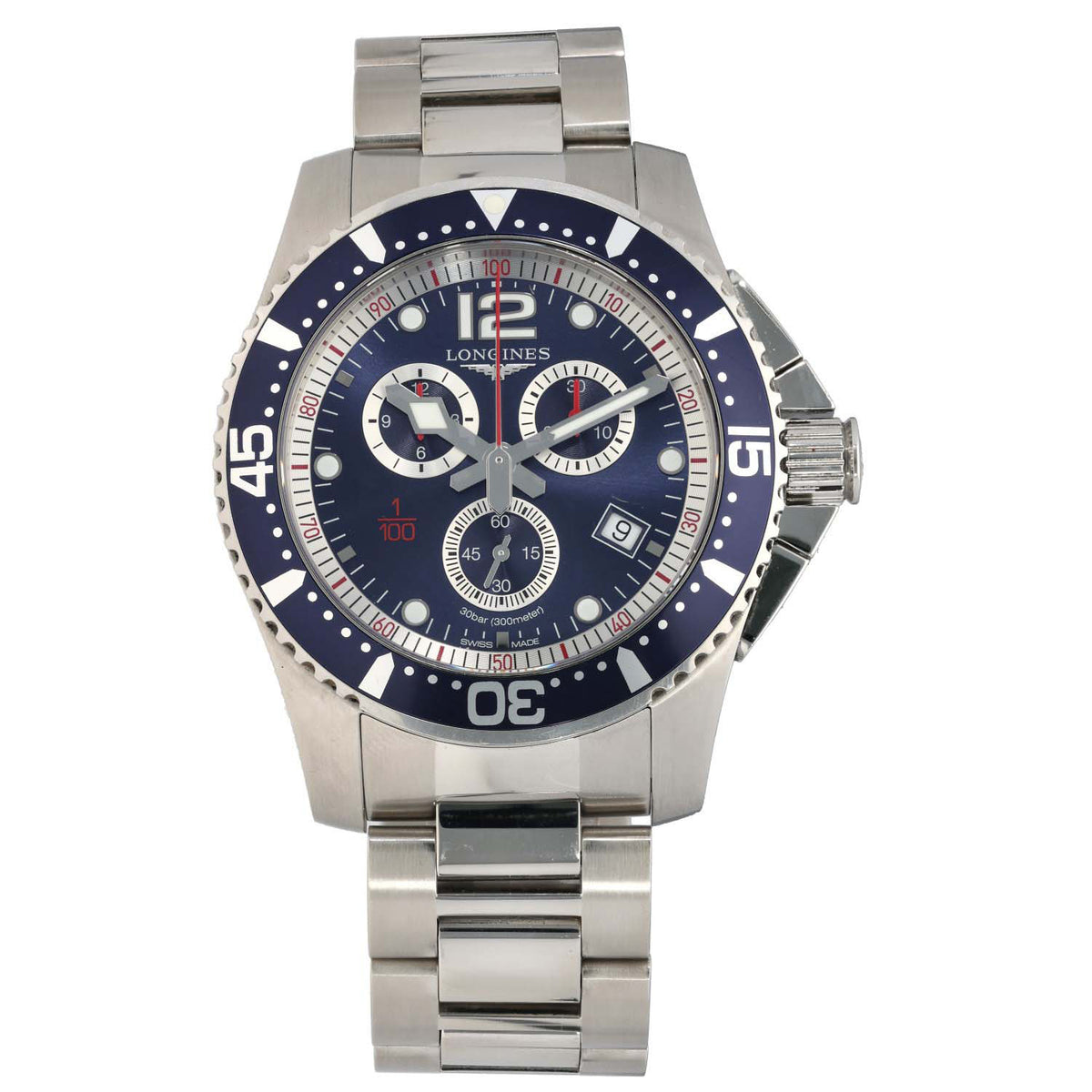 Longines Hydro Conquest L3.843.4 47.5mm Stainless Steel Watch