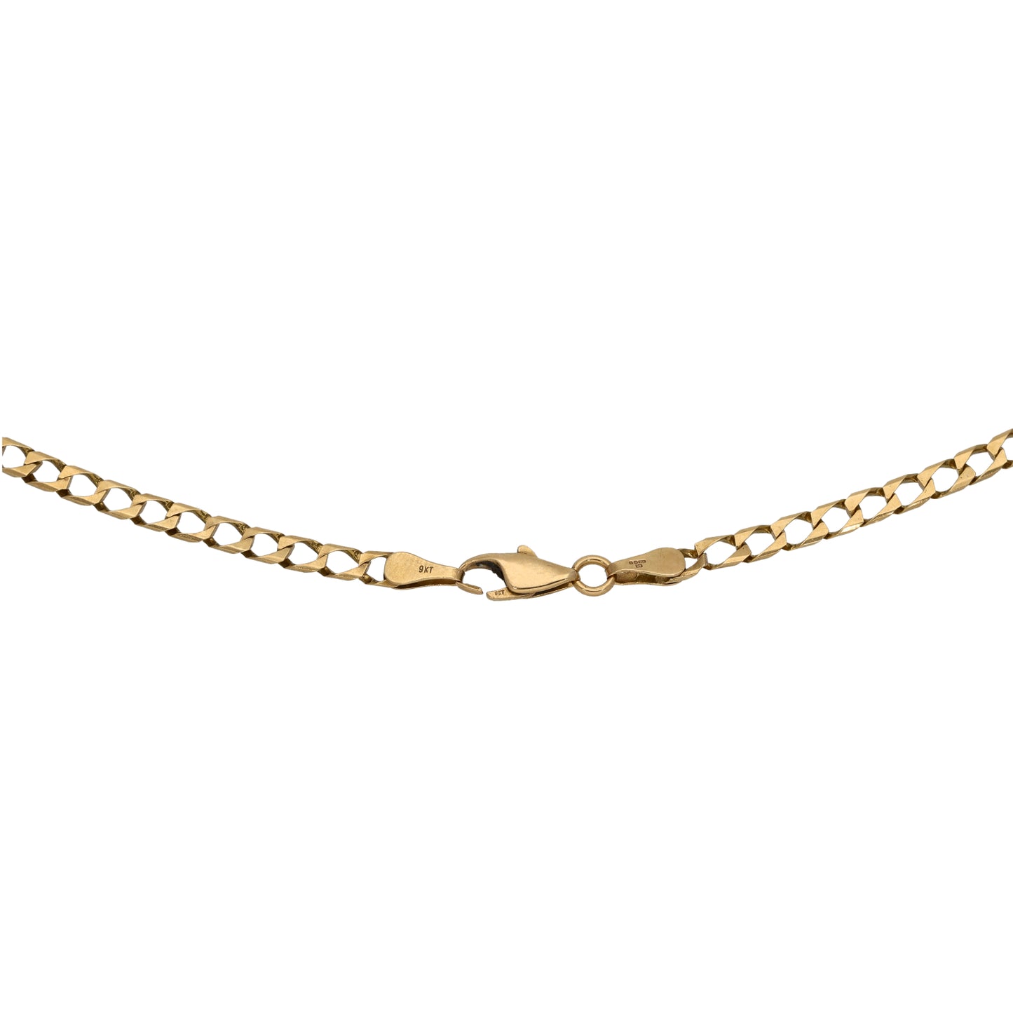 9ct Gold Curb Chain 20"