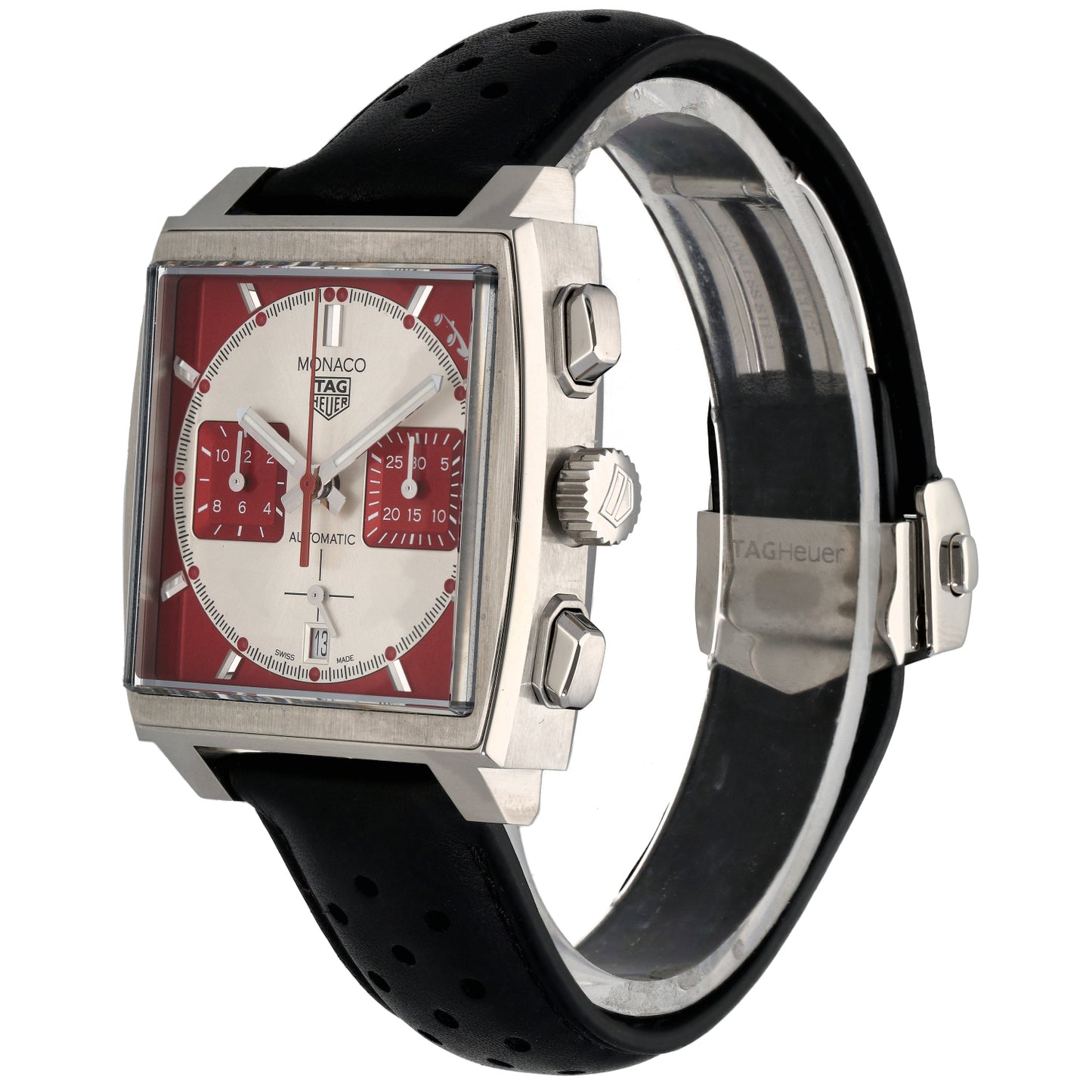 Tag Heuer Monaco Grand Prix Historique CBL2114 39mm Stainless Steel Watch