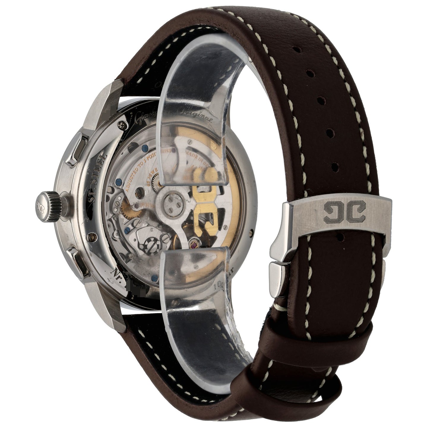 Glashütte Original Senator Chronograph 1.37.01.05.02.35 42mm Stainless Steel Watch