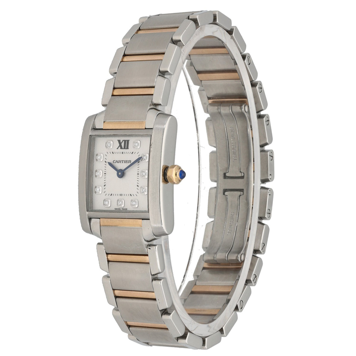 Cartier Tank Francaise WE110006 20mm Stainless Steel Watch
