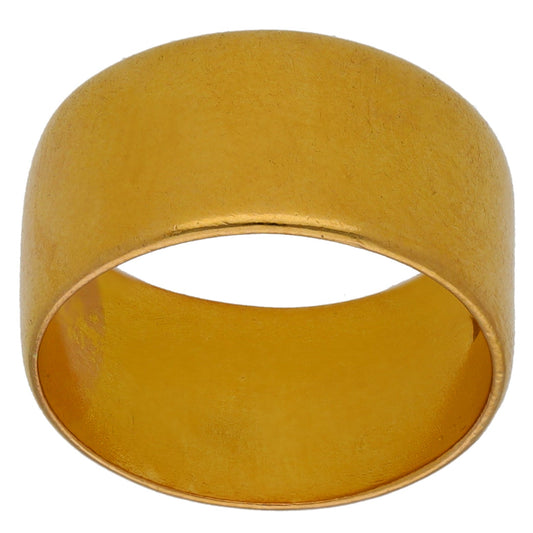 22ct Gold Plain Wedding Ring Size K