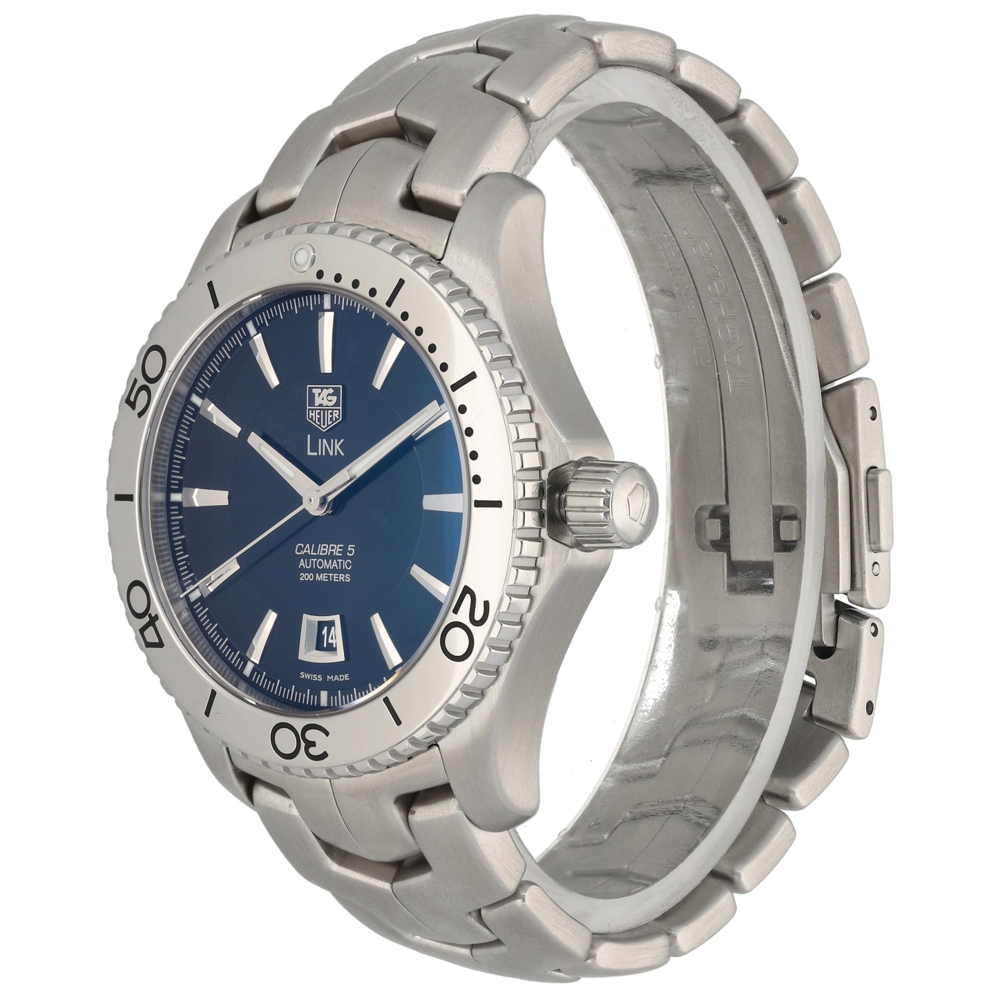 Tag Heuer Link WJ201A 41mm Stainless Steel Watch