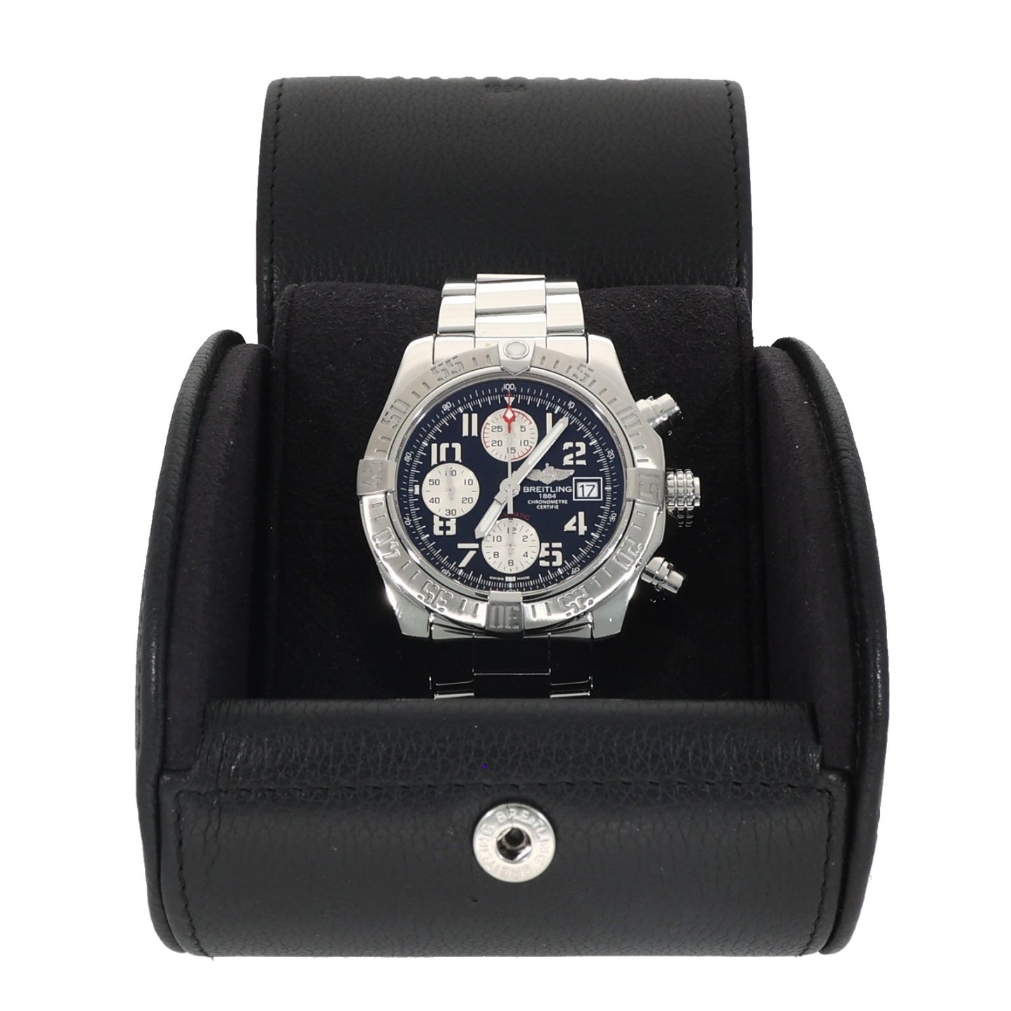 Breitling Super Avenger II A13381 43mm Stainless Steel Watch