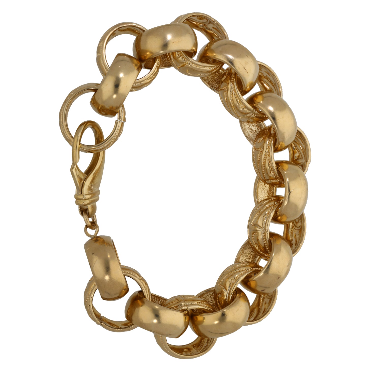 9ct Gold Belcher Bracelet