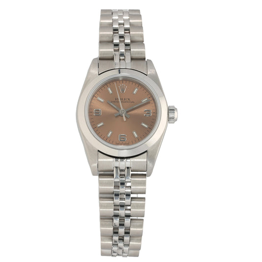 Rolex Oyster Perpetual 76080 24mm Stainless Steel Watch