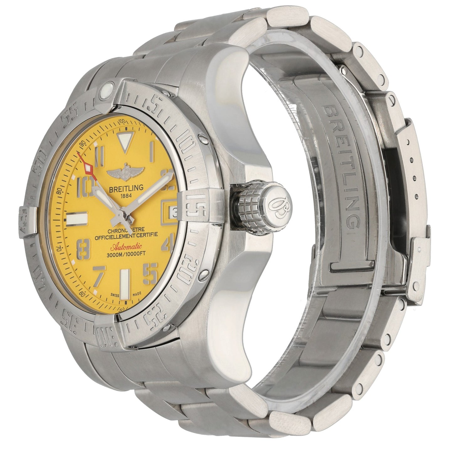 Breitling Avenger II Seawolf A17331 45mm Stainless Steel Watch
