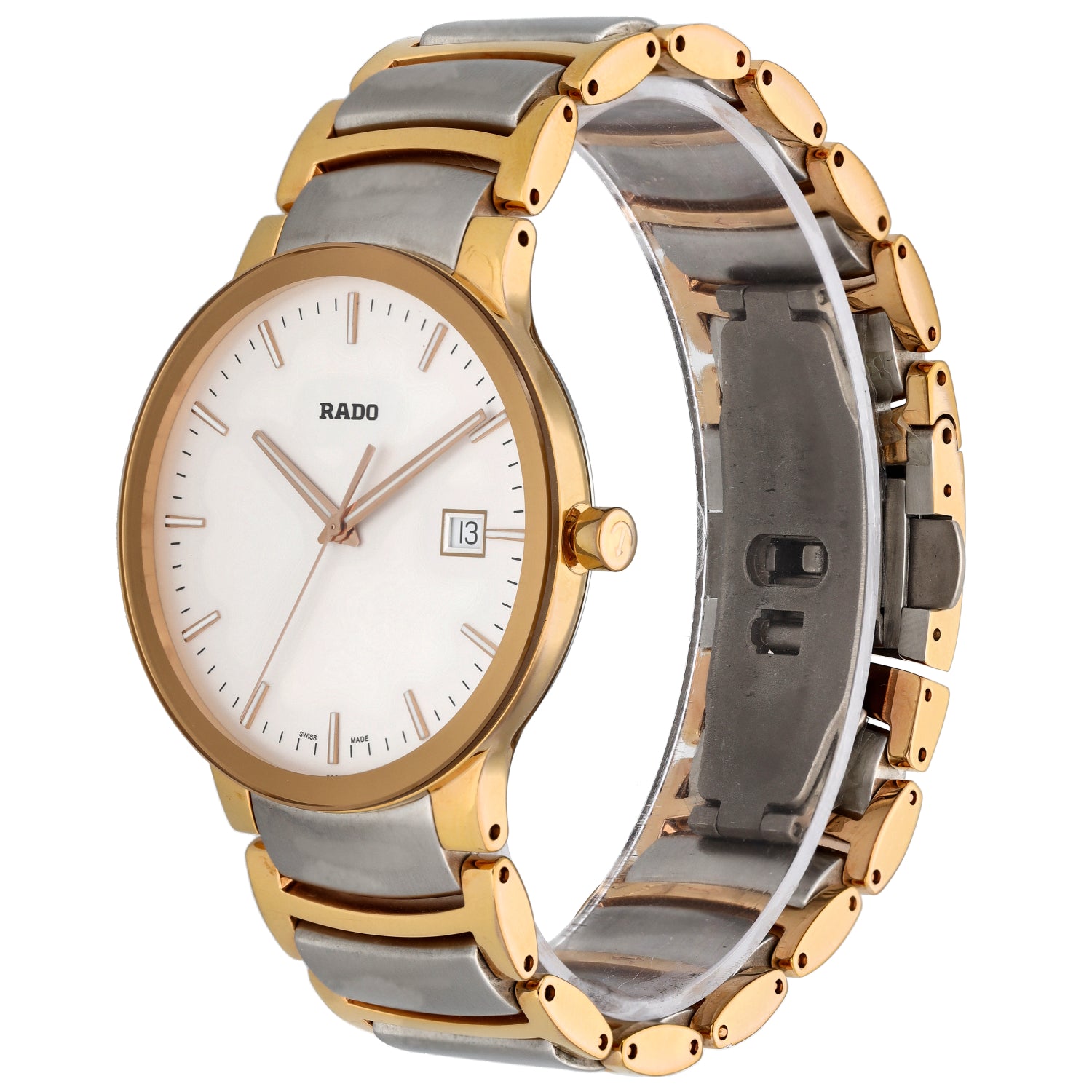 Rado watch gold colour best sale