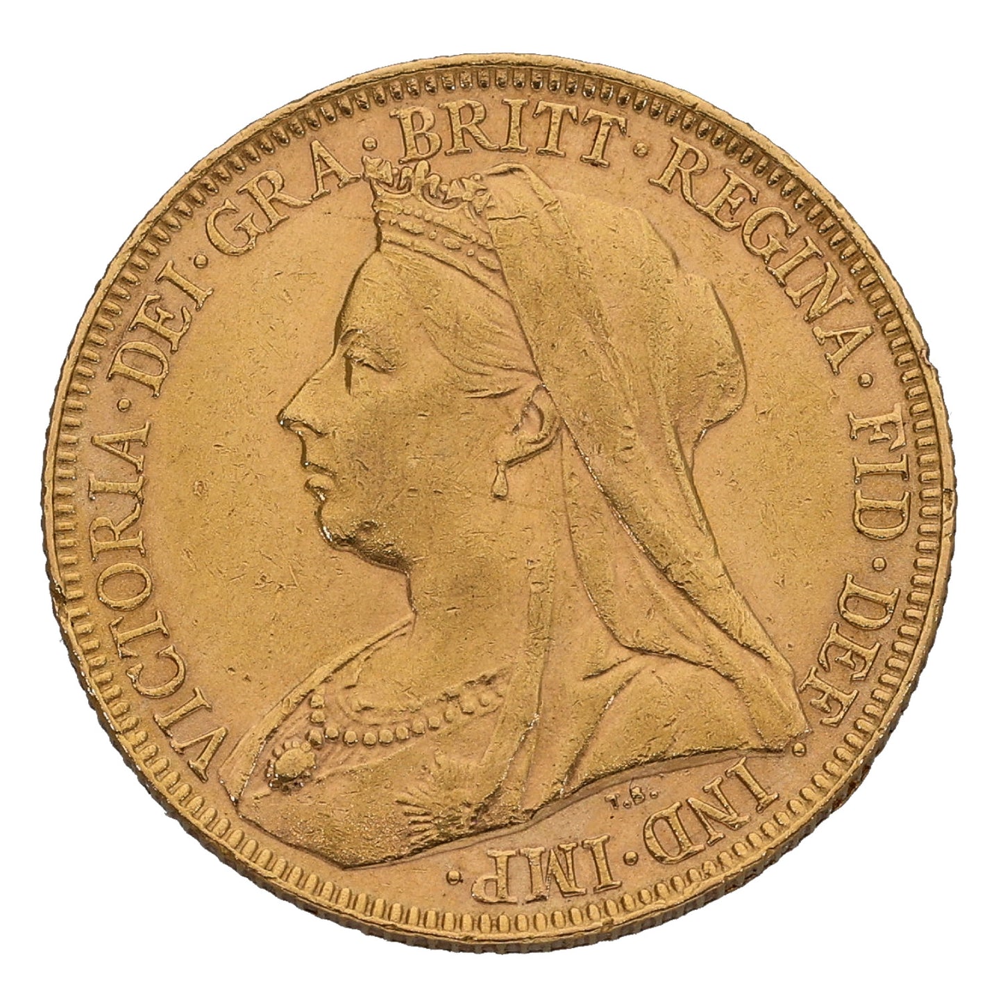 22ct Gold Queen Victoria Full Sovereign Coin 1894