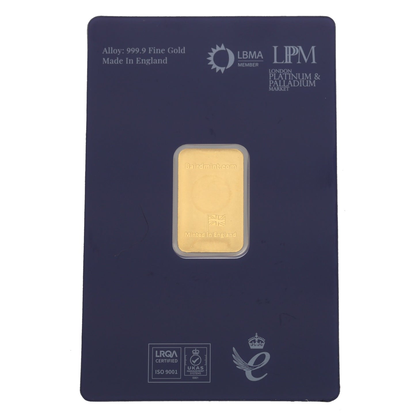 24ct 2.5g Gold Bar