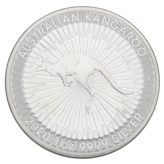 Fine Silver Australian Kangaroo Coin 2020