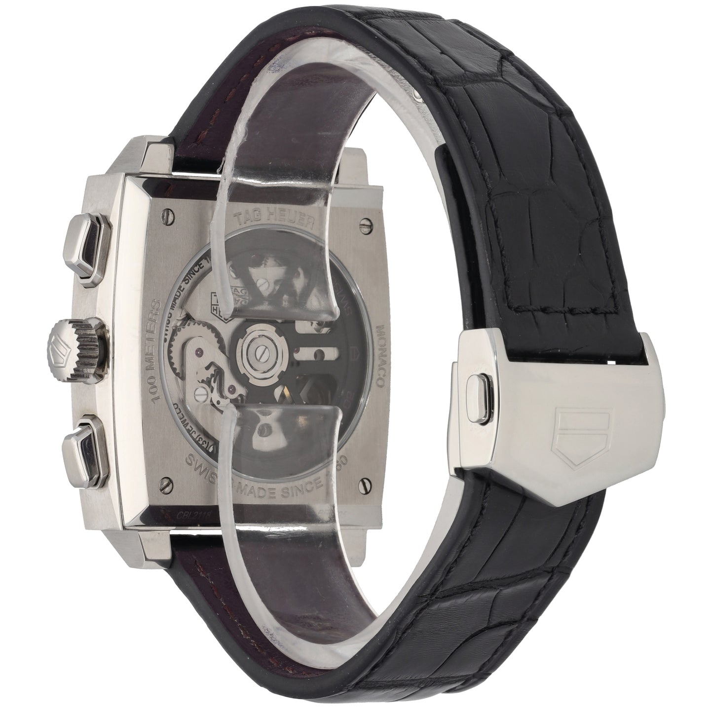 Tag Heuer Monaco CBL2118 39mm Stainless Steel Watch