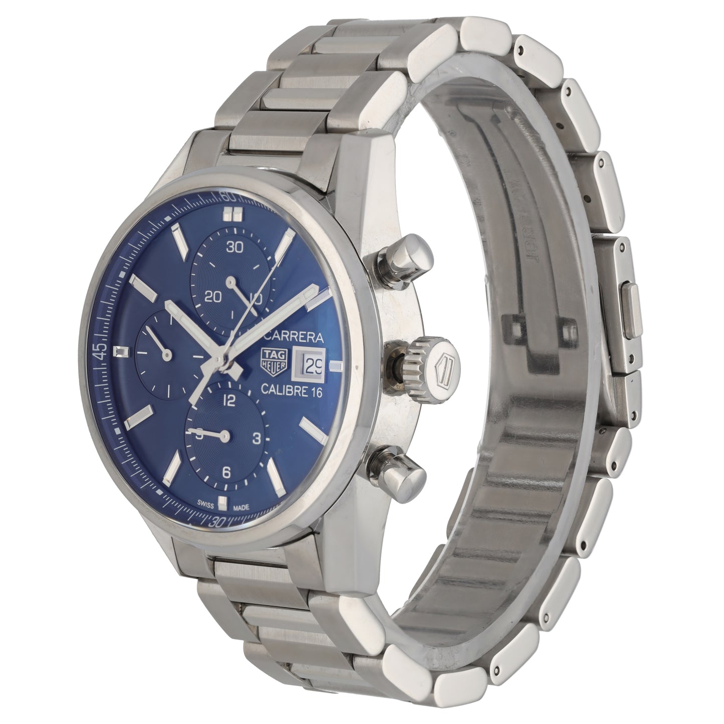 Tag Heuer Carrera CBK2112 41mm Stainless Steel Watch