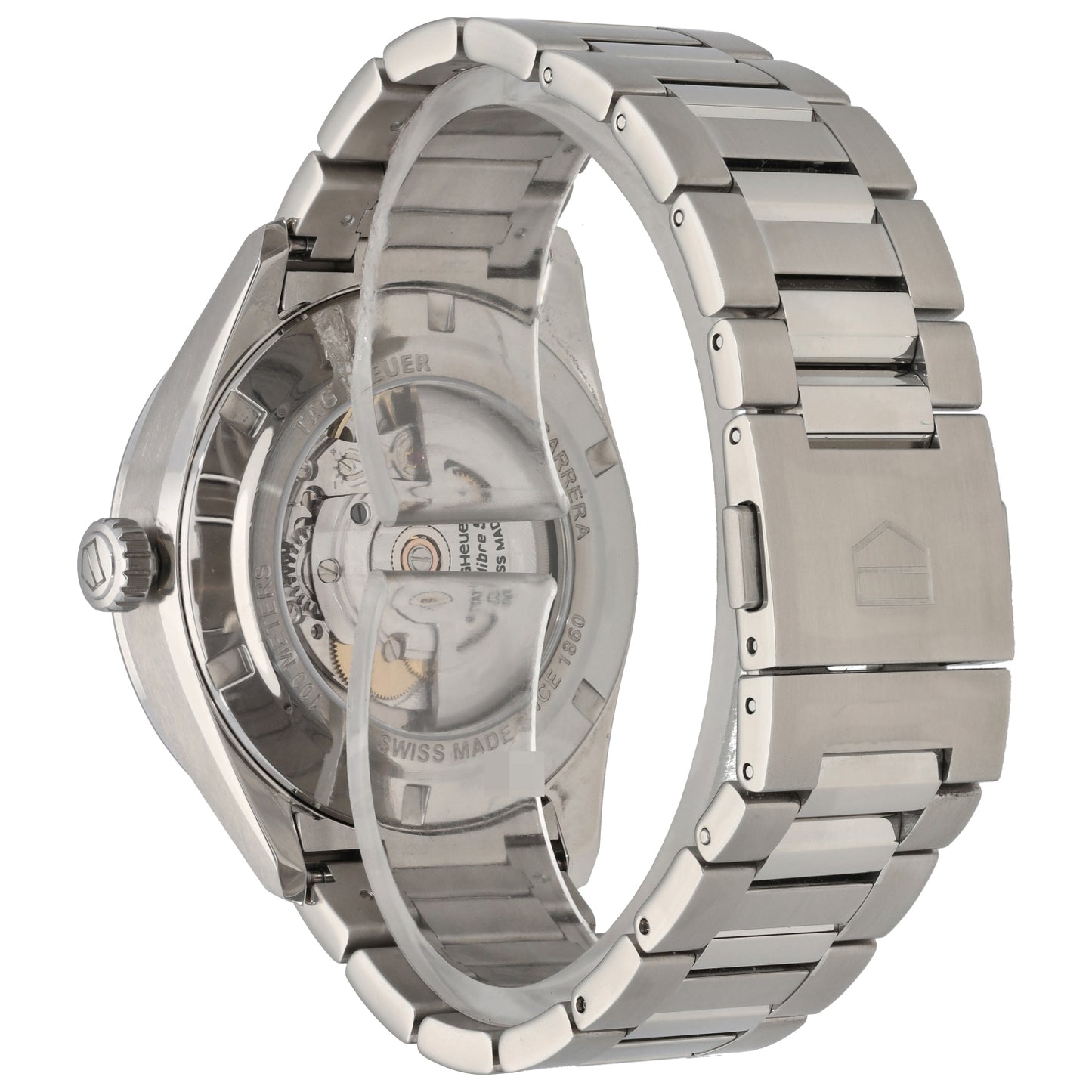 Tag Heuer Carrera WBN2012 41mm Stainless Steel Watch