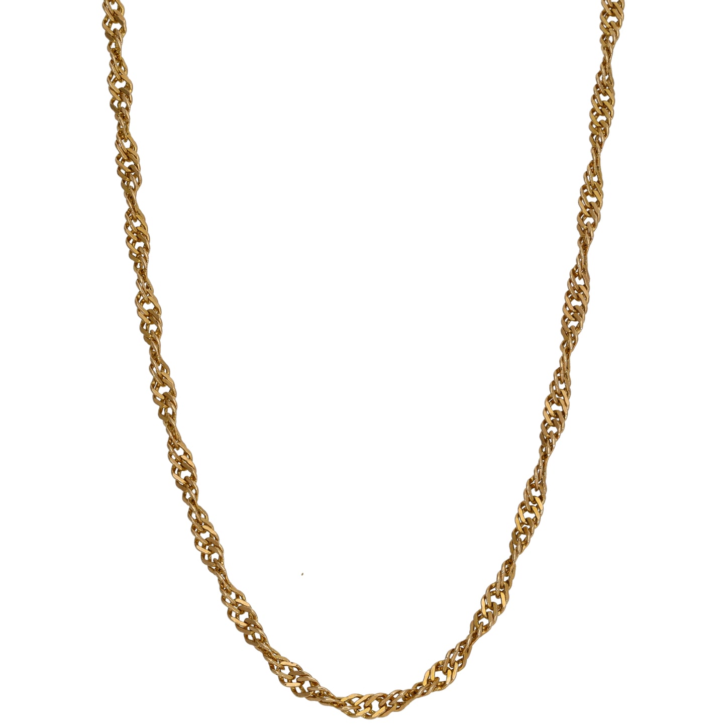 9ct Gold Singapore Chain 16"