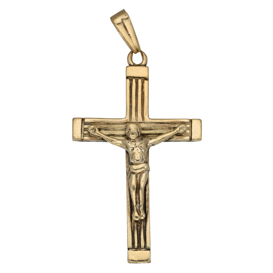 9ct Gold Crucifix Pendant