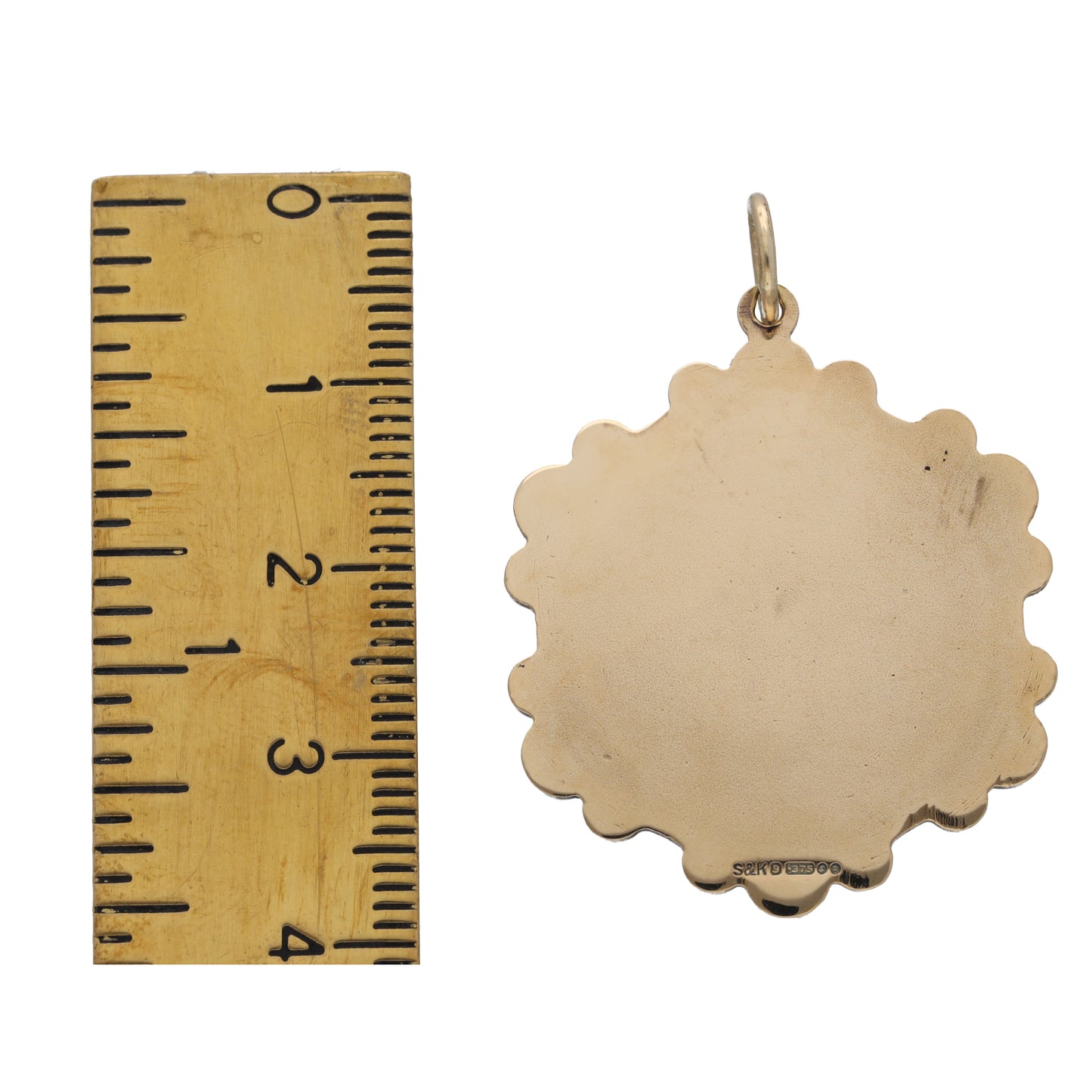 9ct Gold St Christopher Pendant