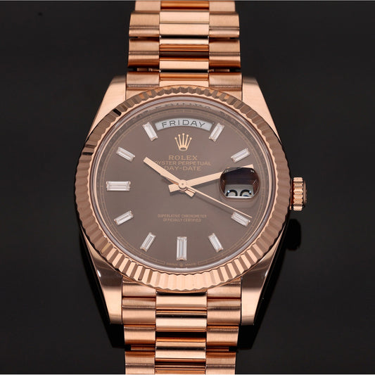 Rolex Day-Date 40 228235 40mm Rose Gold Watch