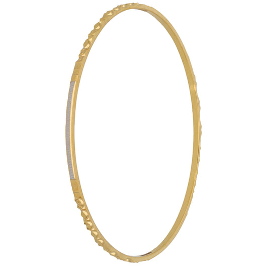 New 22ct Gold Patterned Bangle