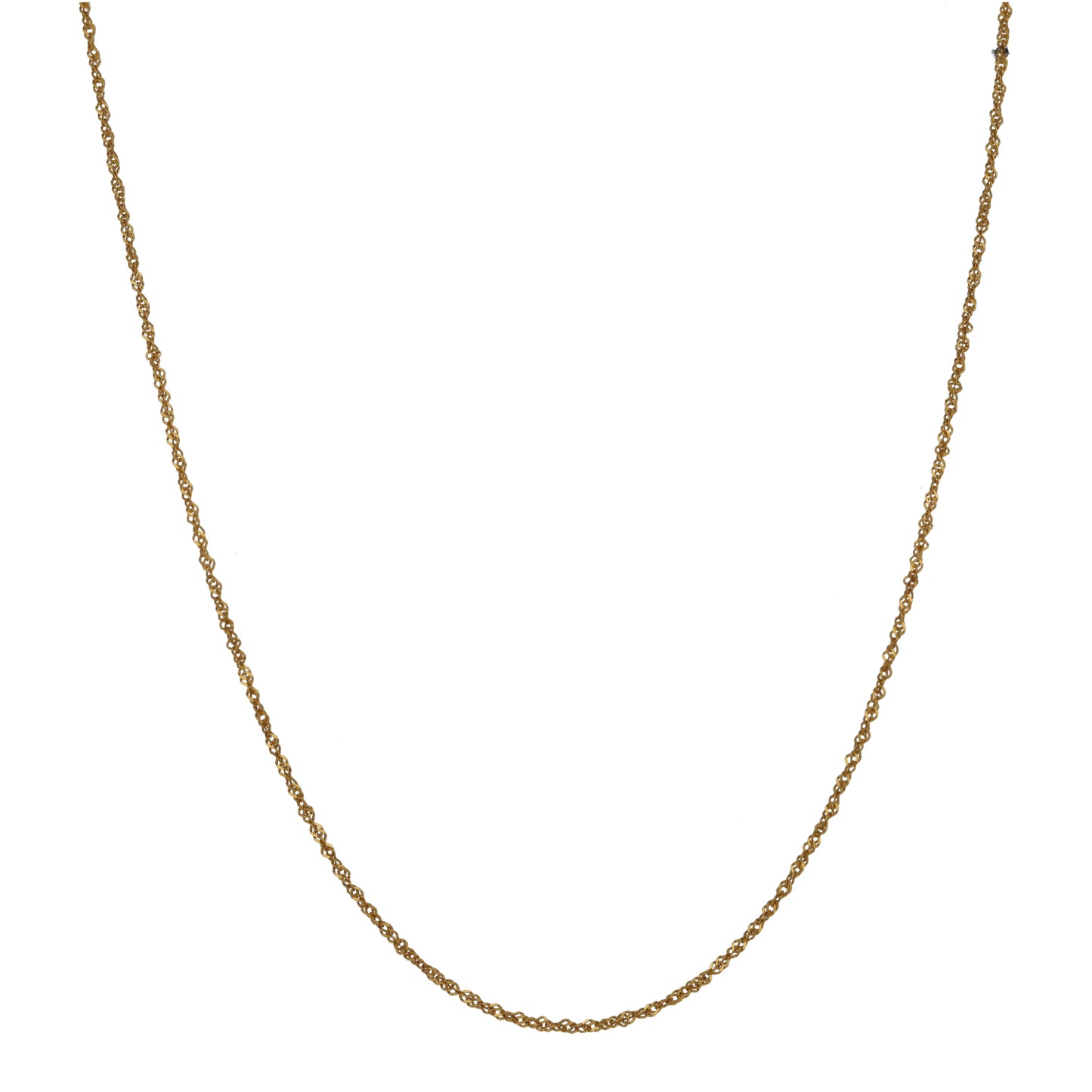 22ct Gold Singapore Chain 18"