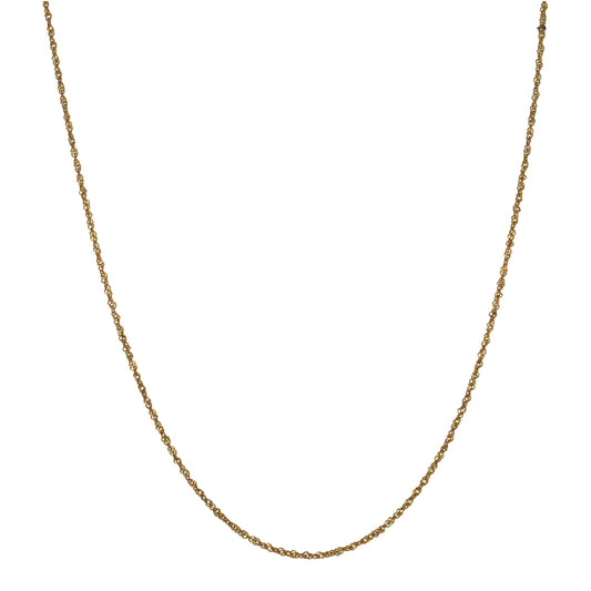22ct Gold Singapore Chain 18"