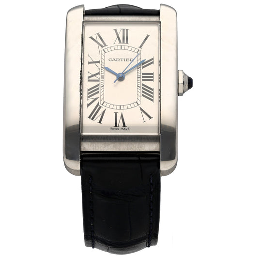 Cartier Tank Americaine WSTA0018 26.5mm Stainless Steel Watch