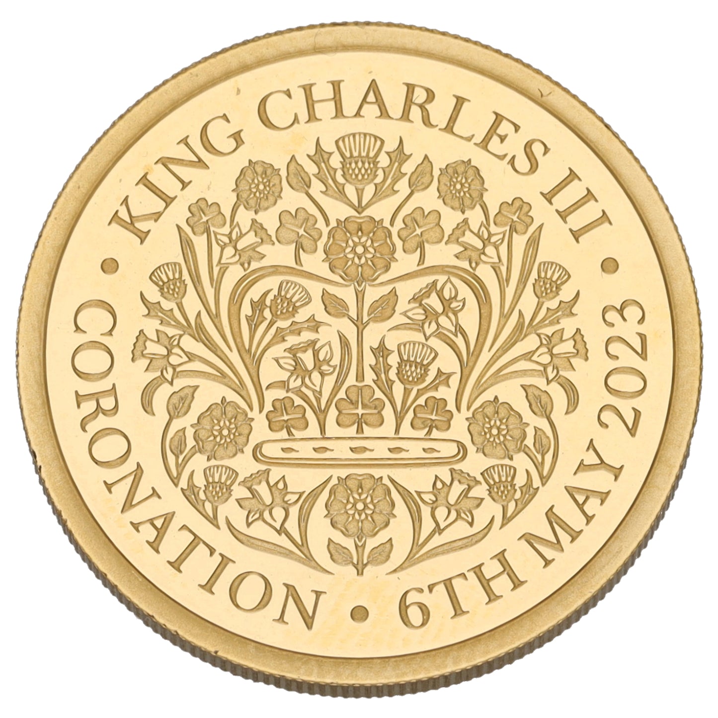 22ct Gold King Charles III Coronation Full Sovereign Coin 2023