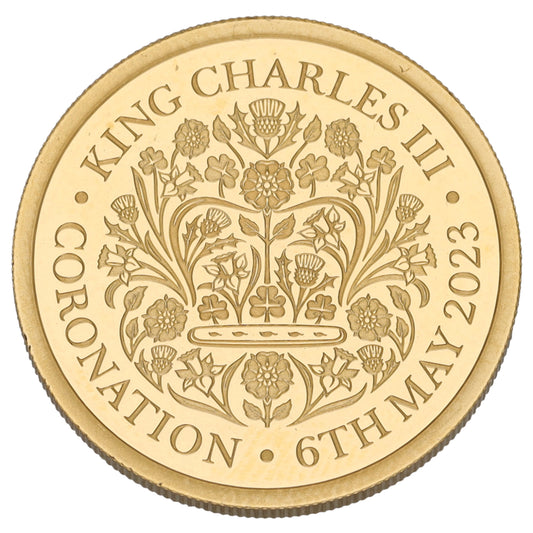22ct Gold King Charles III Coronation Full Sovereign Coin 2023