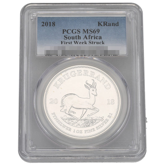 New Fine Silver Krugerrand Coin 2018