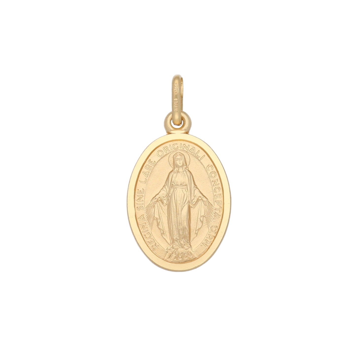 14ct Gold St Maria Kids Pendant - 25mm