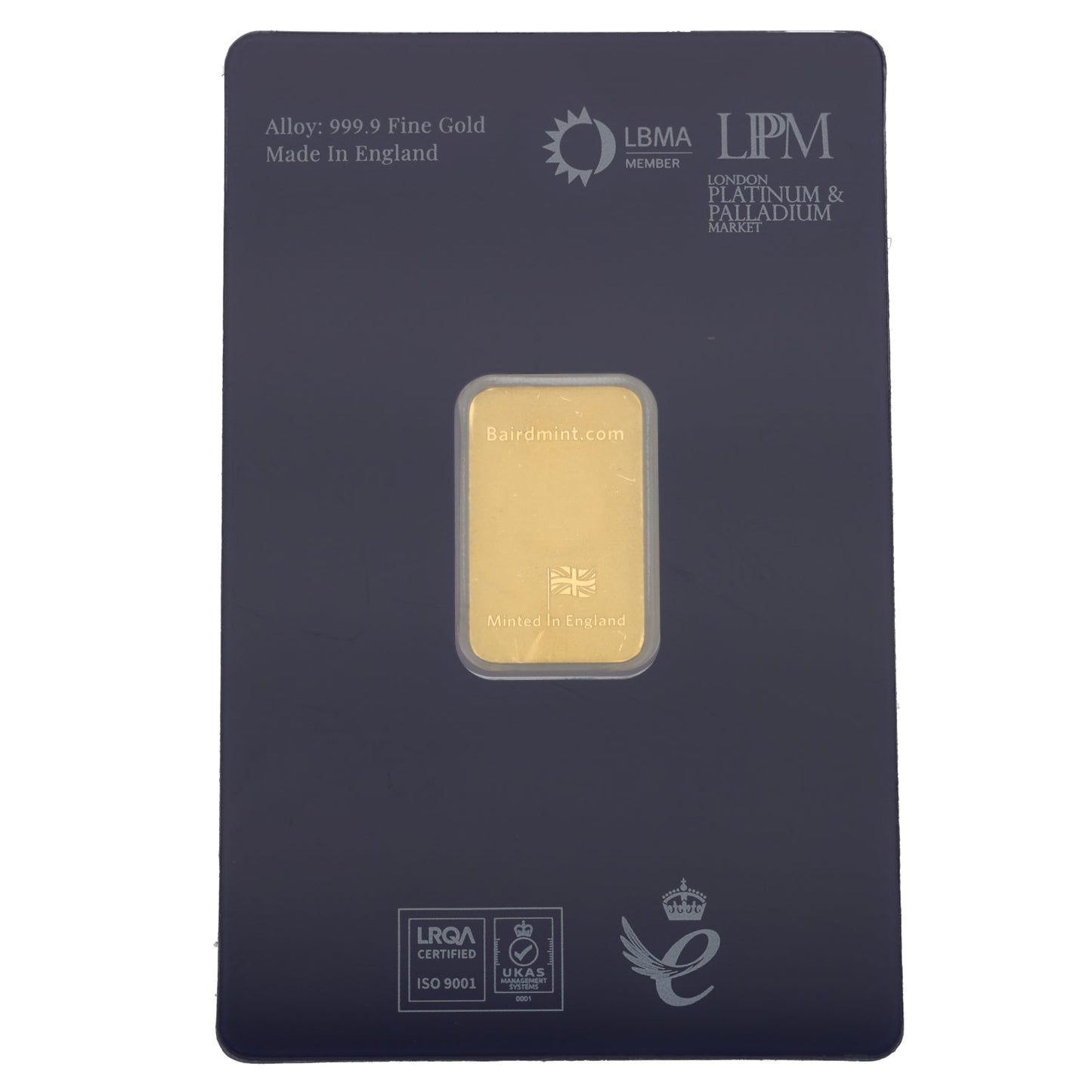 New 24ct 2.5g Gold Bar