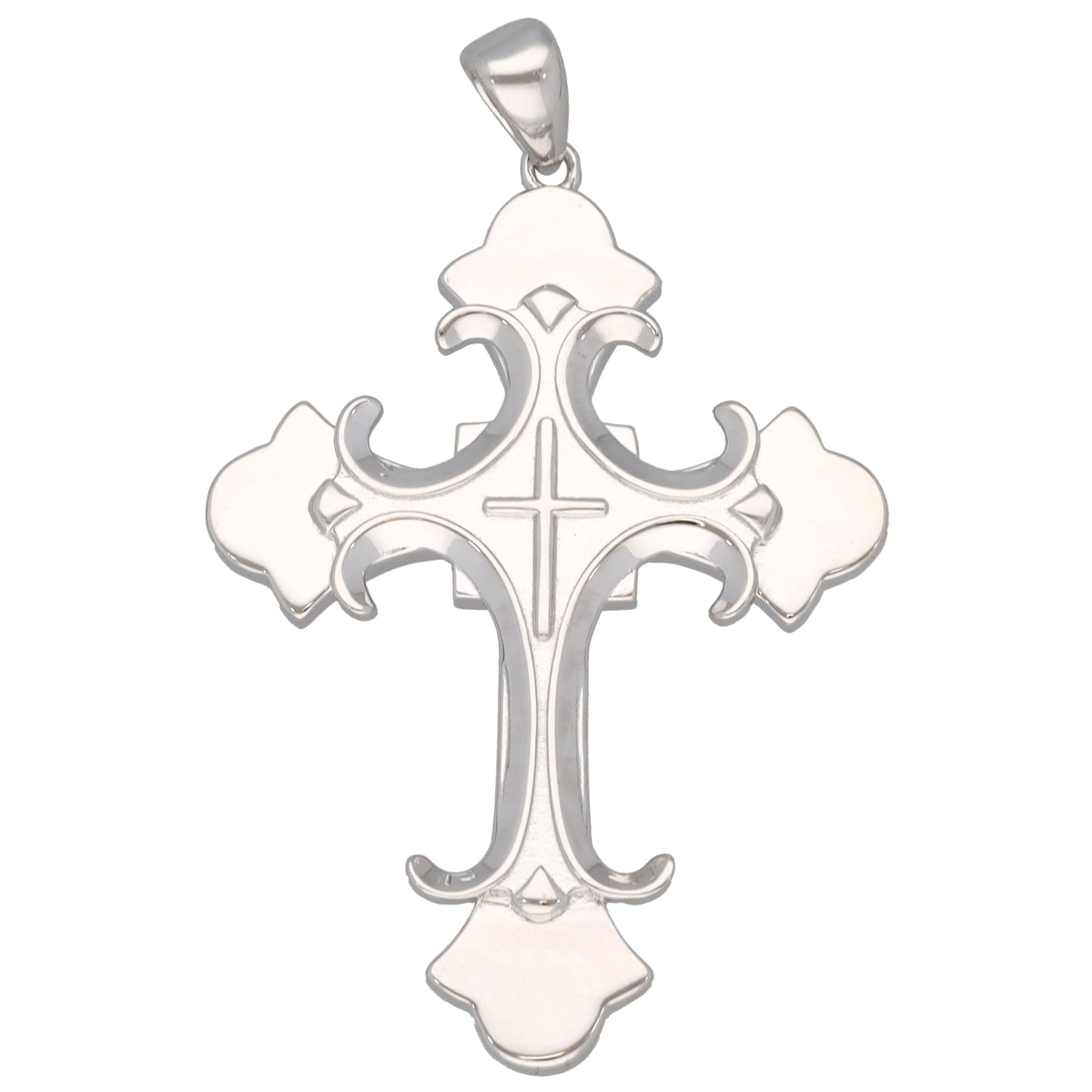 New Sterling Silver Cross Pendant