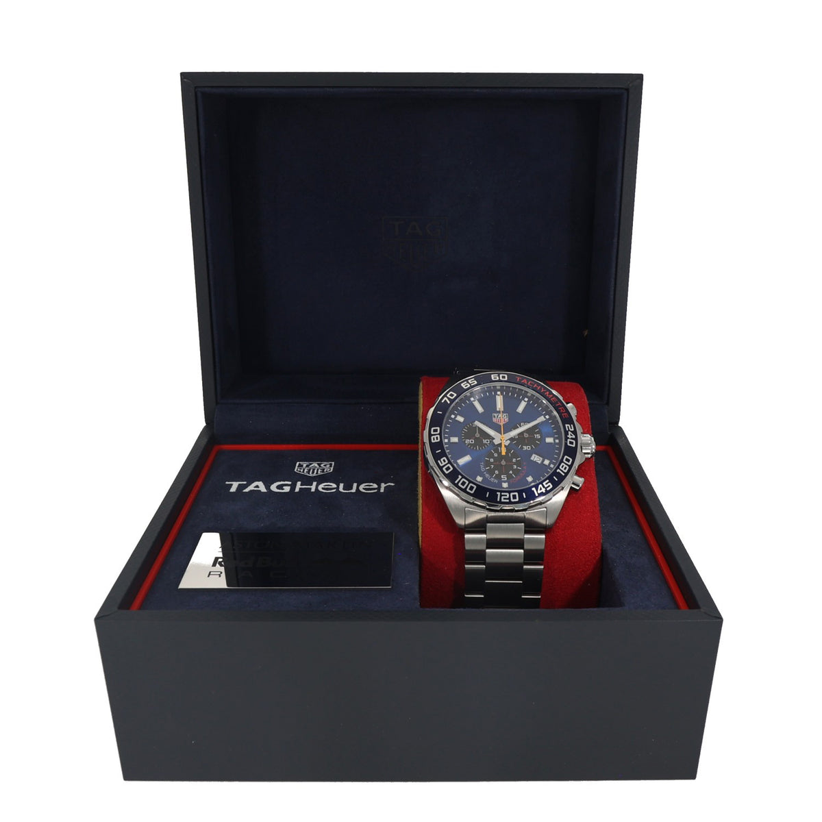 Tag Heuer Formula 1 X Red Bull Racing CAZ101AB 43mm Stainless Steel Watch