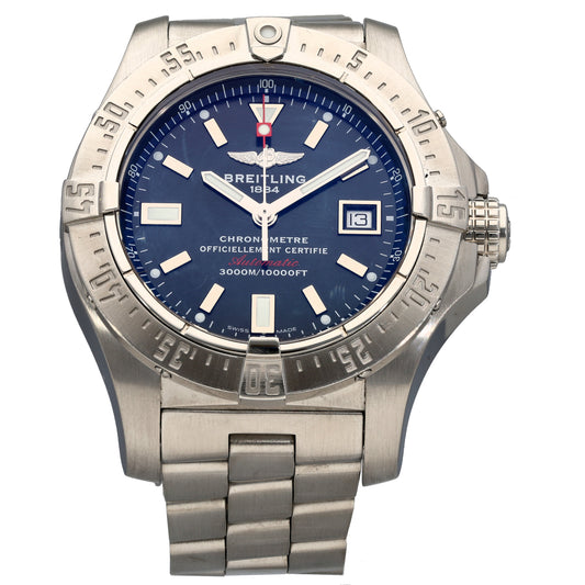 Breitling Avenger Seawolf A17330 45mm Stainless Steel Watch