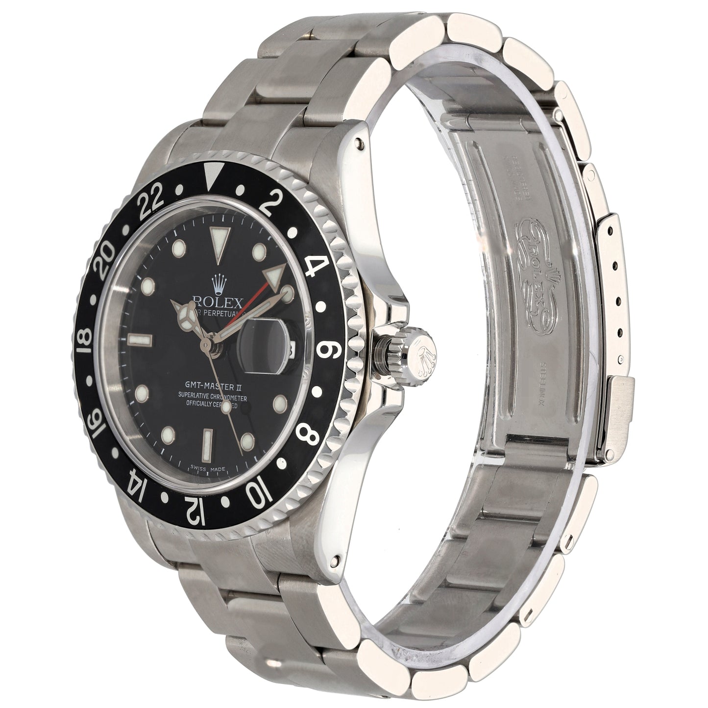 Rolex GMT Master II 16710 40mm Stainless Steel Watch