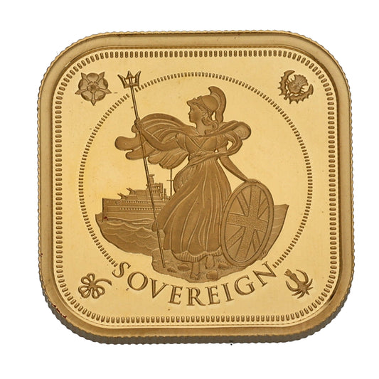 22ct Gold Queen Elizabeth II Full Sovereign Coin 2020