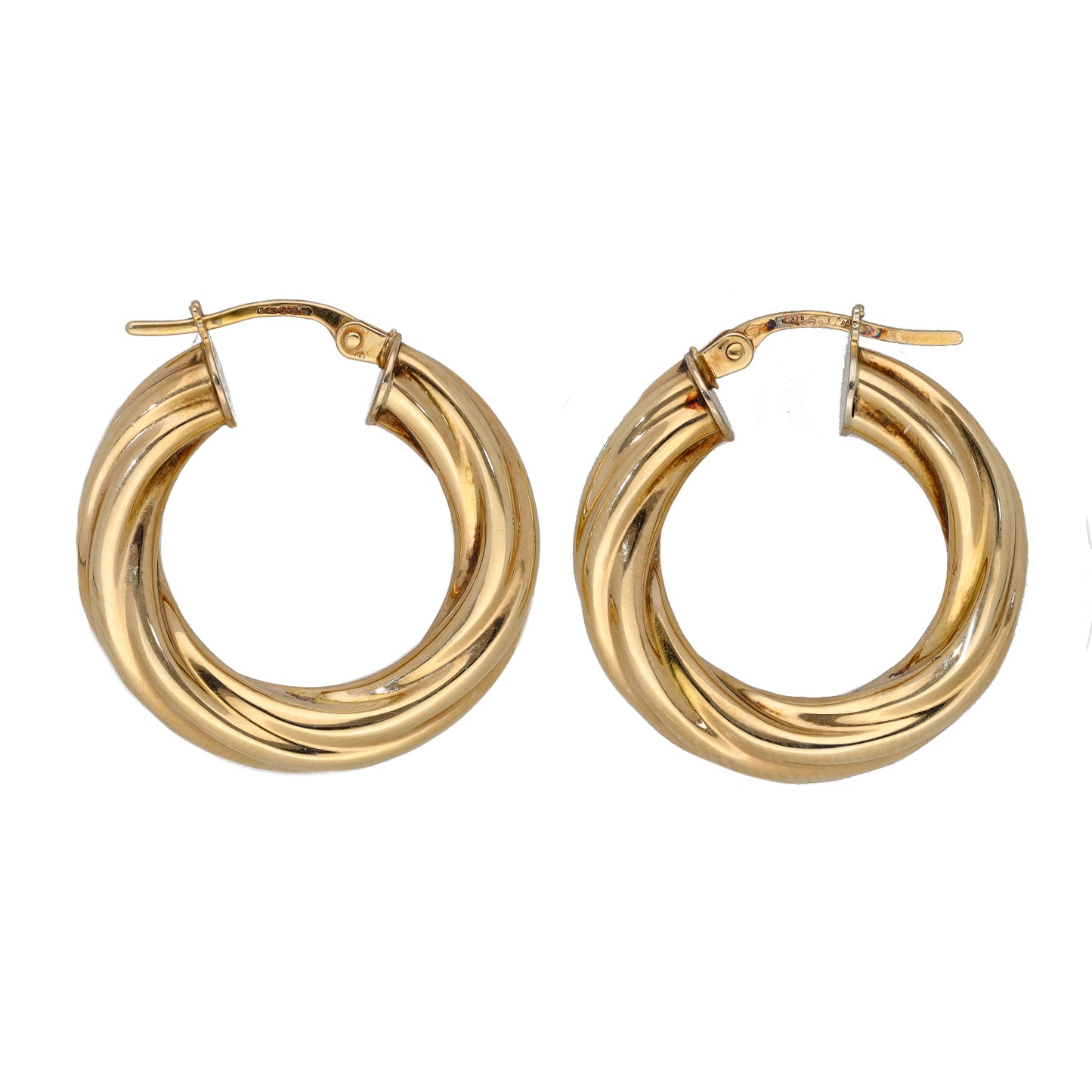 9ct Gold Hoop Earrings