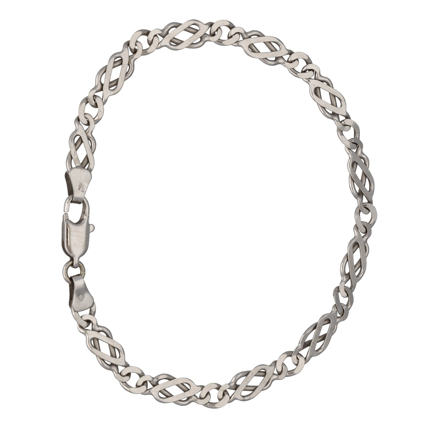 9ct White Gold Alternative Bracelet