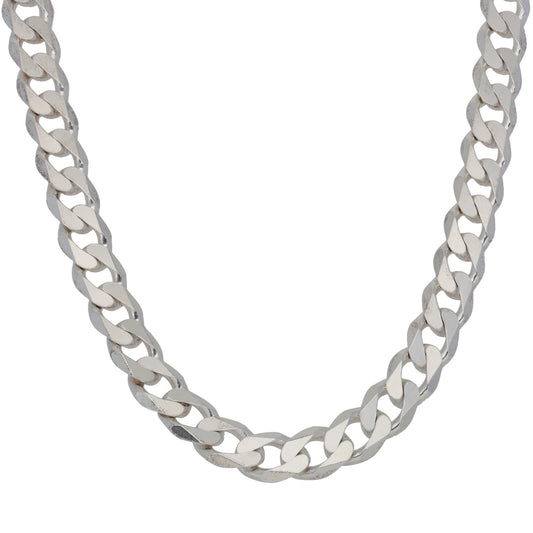 Sterling Silver Curb Chain 22"