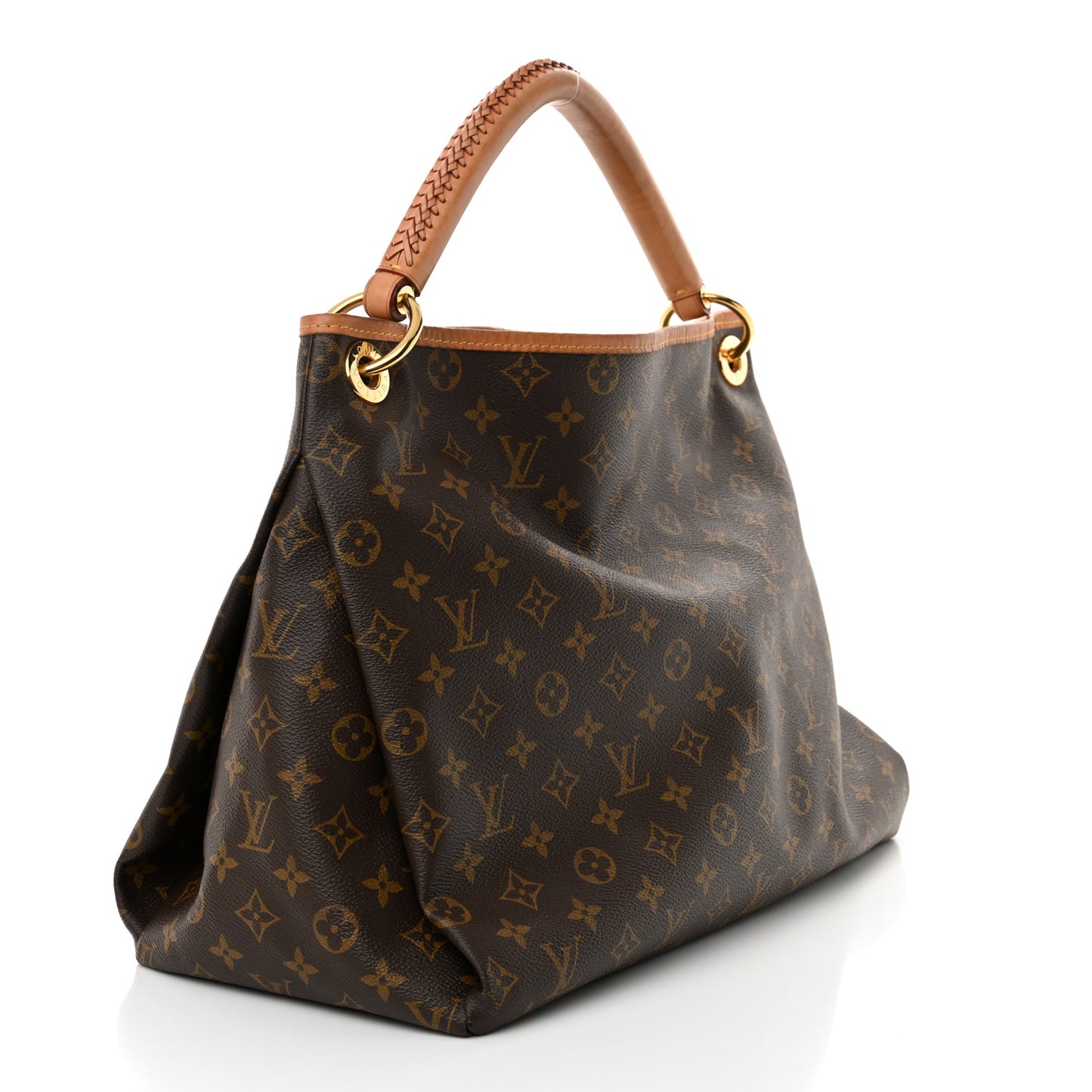 Louis Vuitton Artsy MM Monogram Coated Canvas Bag - Brown
