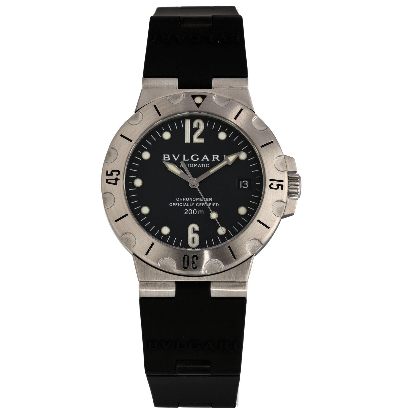 Bvlgari Diagono SD 38 S 38mm Stainless Steel Watch