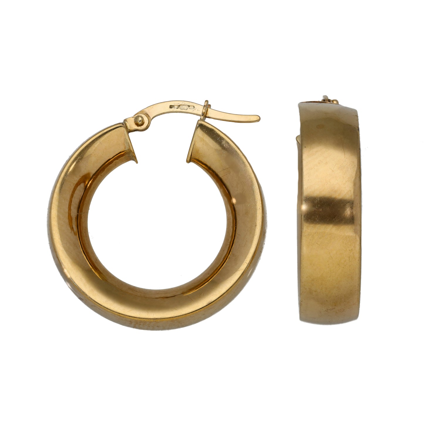 9ct Gold Hoop Earrings