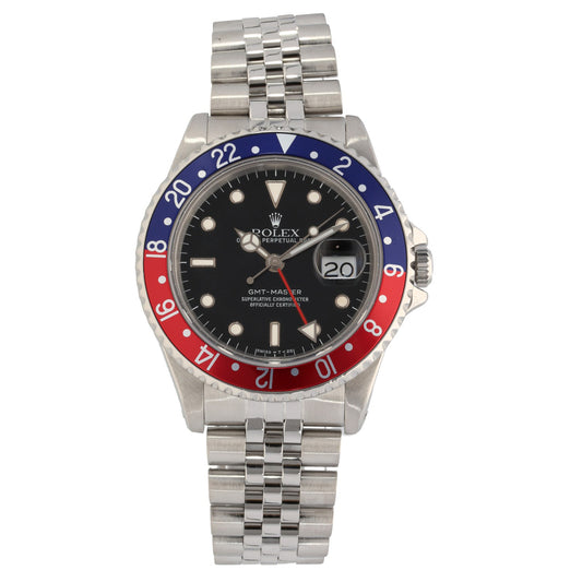 Rolex GMT Master 16700 40mm Stainless Steel Watch