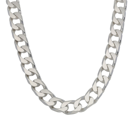 Sterling Silver Curb Chain 22"
