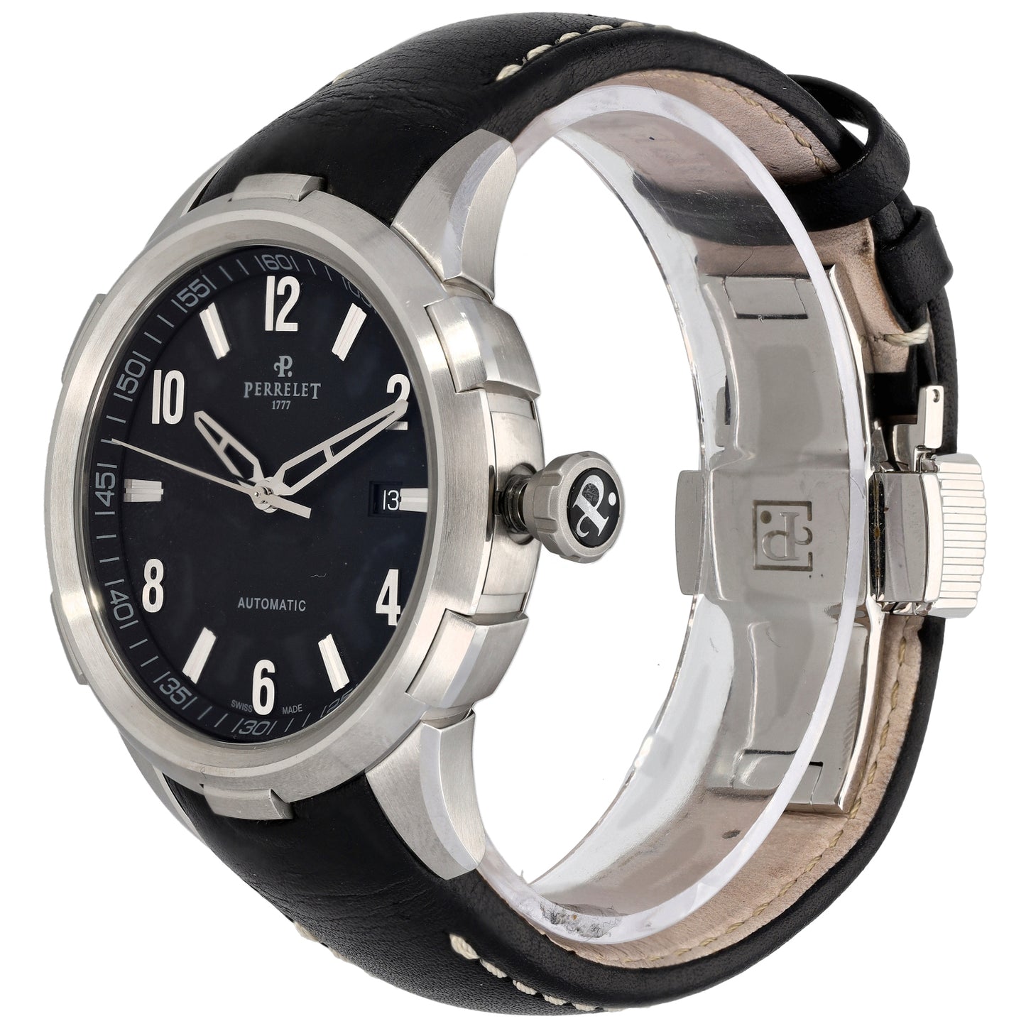 Perrelet Class T A1068 42mm Stainless Steel Watch