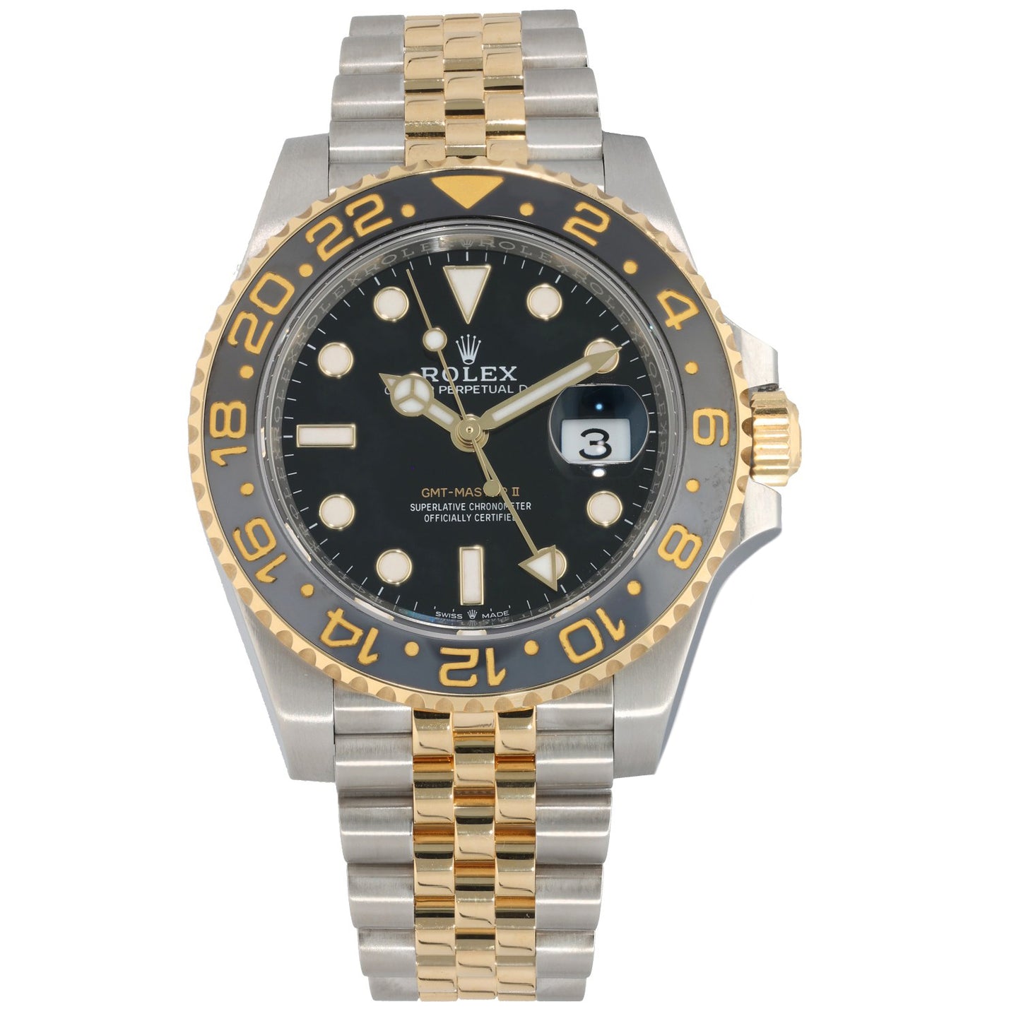 Rolex GMT Master II 126713 GRNR 40mm Bi-Colour Watch