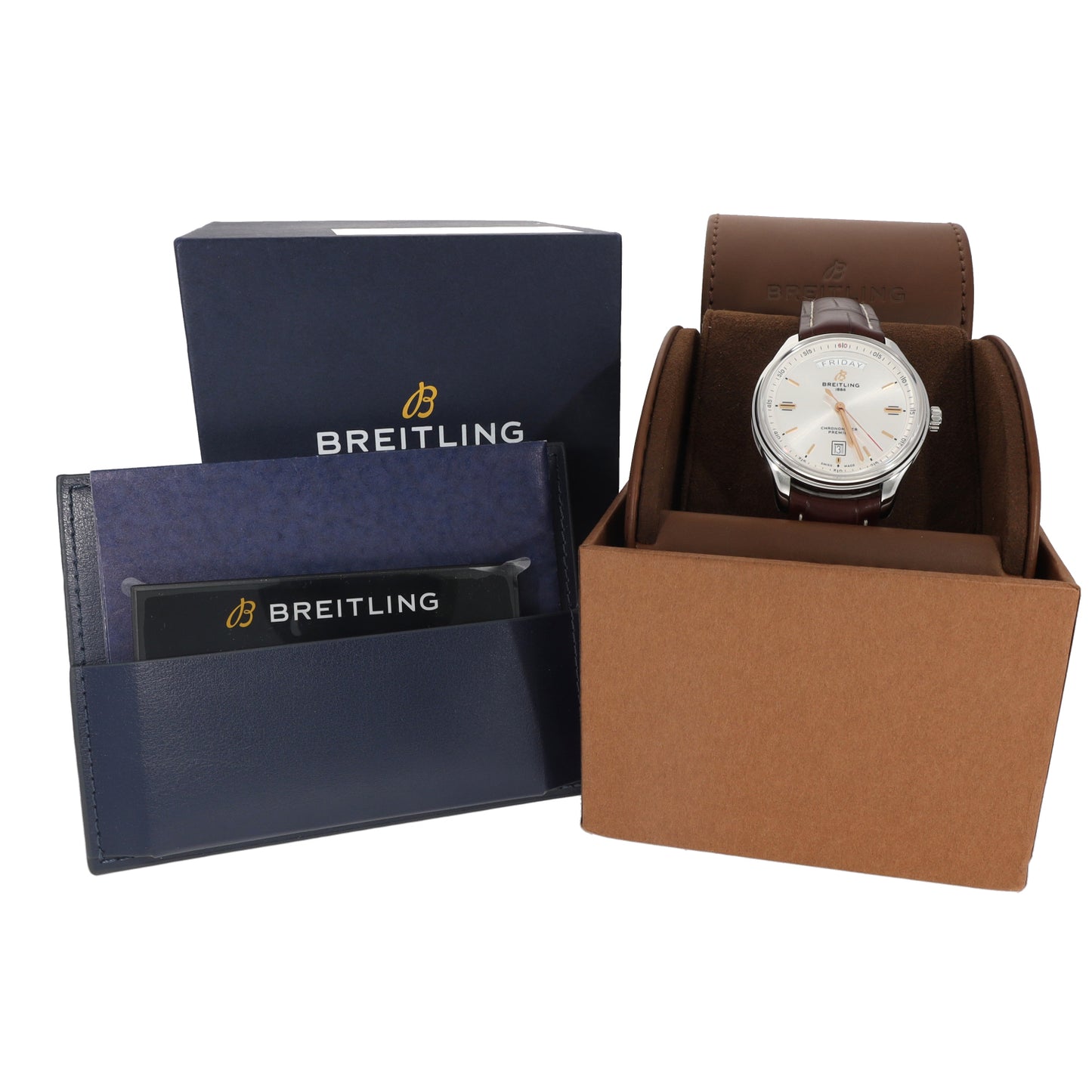 Breitling Premier A45340 40mm Stainless Steel Watch