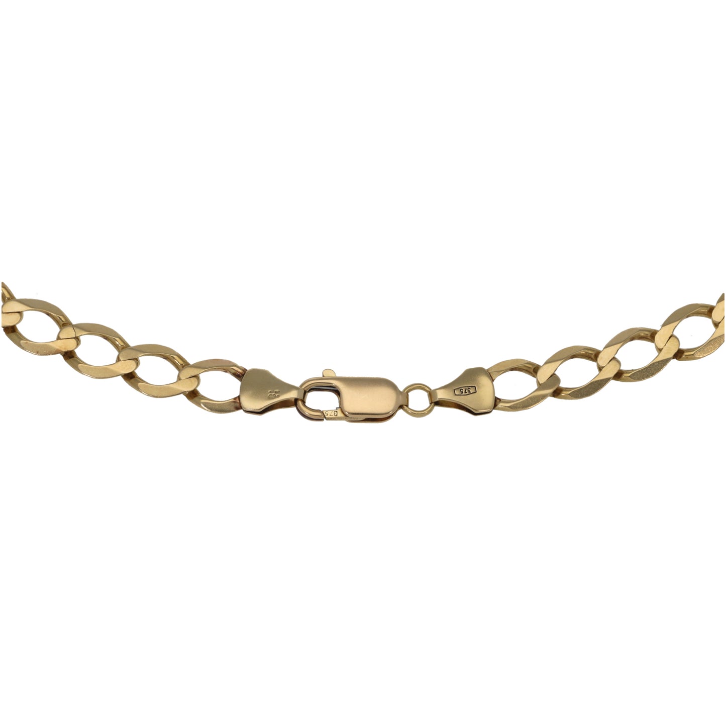9ct Gold Curb Chain 20"